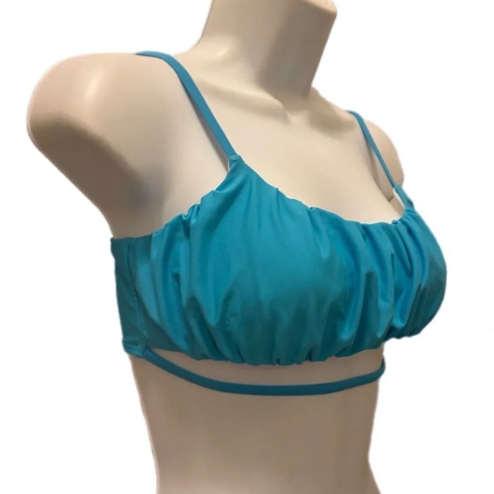 Blue Women's Swim top
